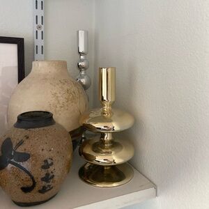 Anthropologie Candlesticks x2